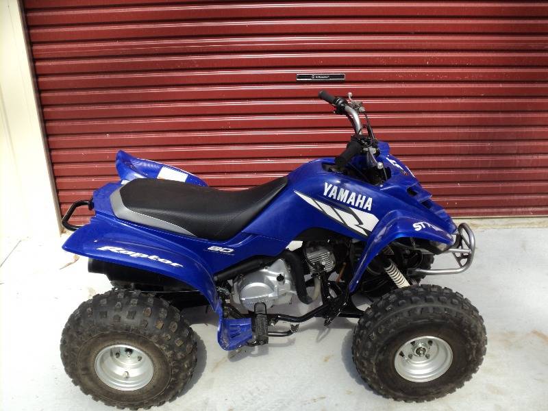 YAMAHA 80cc QUAD RAPTOR - Brisbane Motorcycles