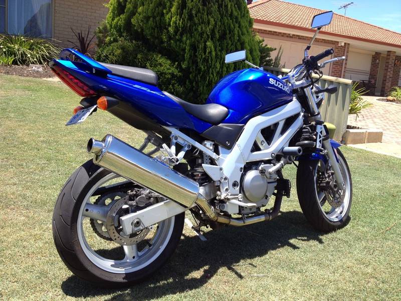 Excellent condition sv650cc - Perth Motorcycles