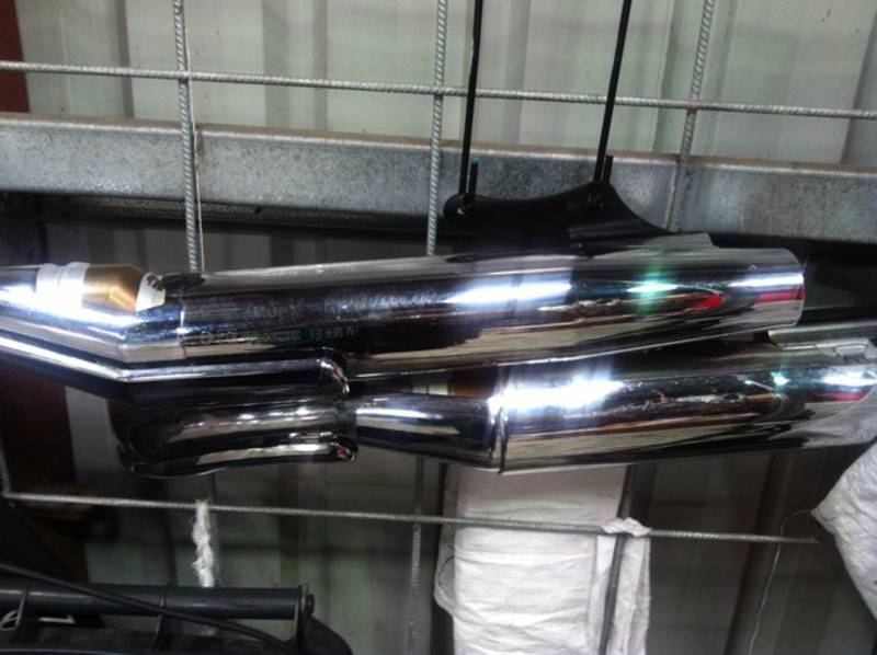 exhaust  Honda 750cc - Perth Motorcycles