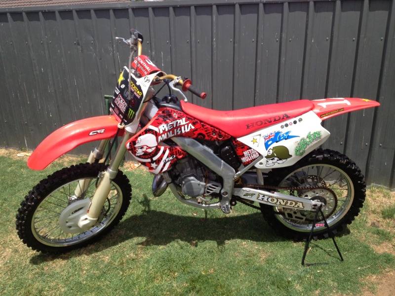 2001  HONDA CR125  - Adelaide Motorcycles