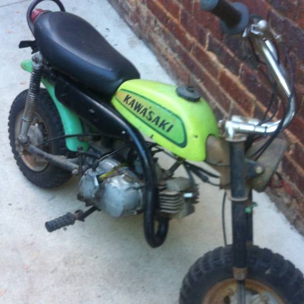 Kawasaki kv75 minibike - Adelaide Motorcycles