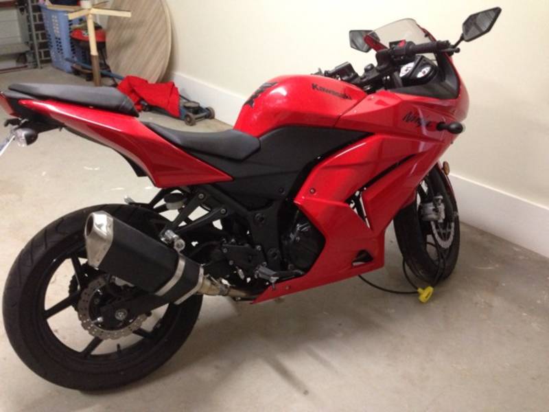 Kawasaki ninja 250 Red - Melbourne Motorcycles