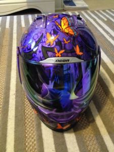 purple Alliance Chrysalis Helmet - Regina Motorcycles