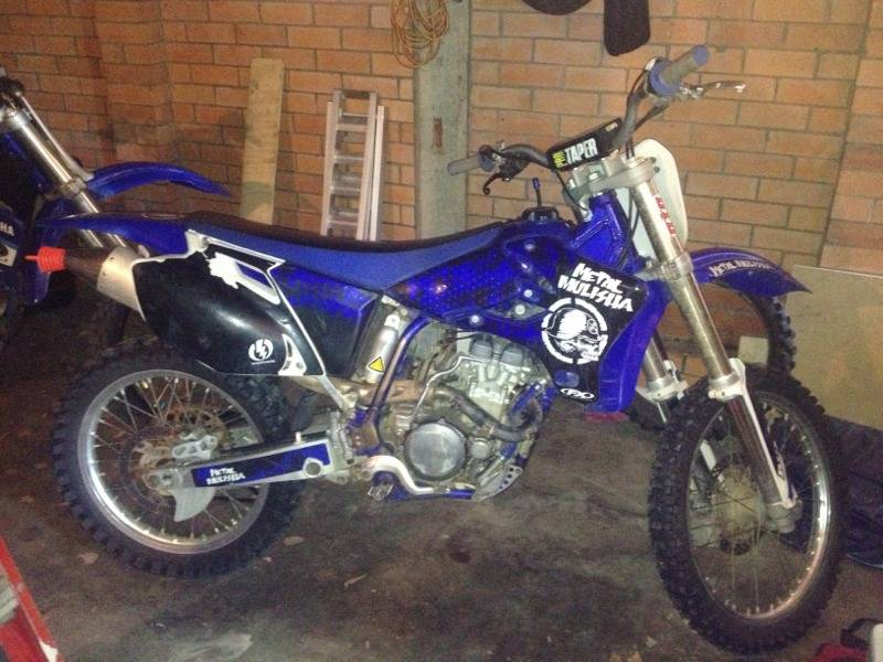 2004 Yz250f  runs good - Brisbane Motorcycles