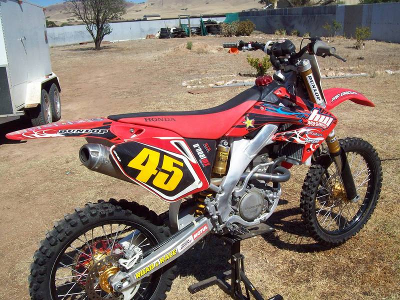 2005 honda 250crf  - Adelaide Motorcycles