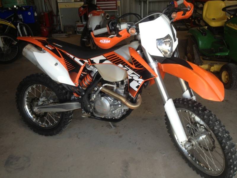 KTM 450 EXC motorbike - Adelaide Motorcycles