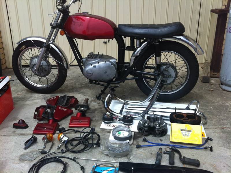 Two bikes triumph  - Adelaide Motorcycles