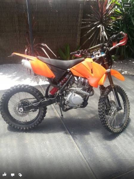 250cc dirtbike - Melbourne Motorcycles