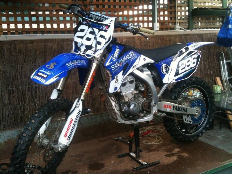 motocross bike Yamaha yz250f  - Adelaide Motorcycles