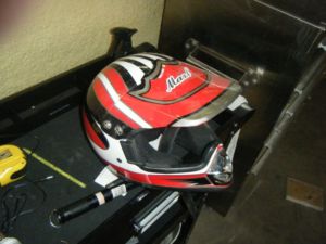 helmet in good shape - Lethbridge Motorcycles