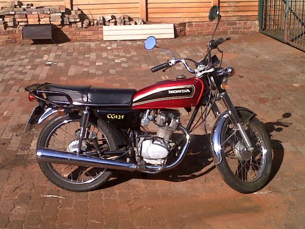 excellent Honda cg 125cc - Pretoria Motorcycles
