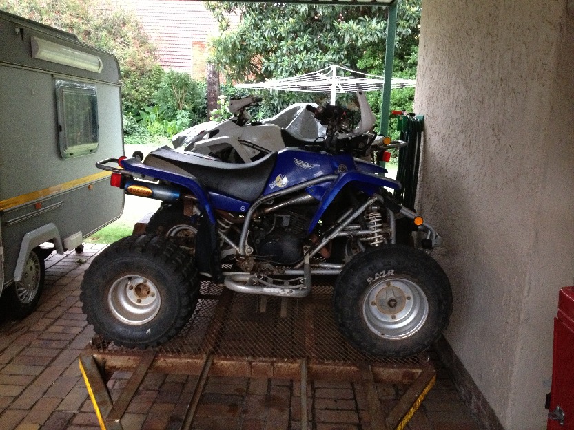 3x quad bikes trailor - Alberton Motorcycles