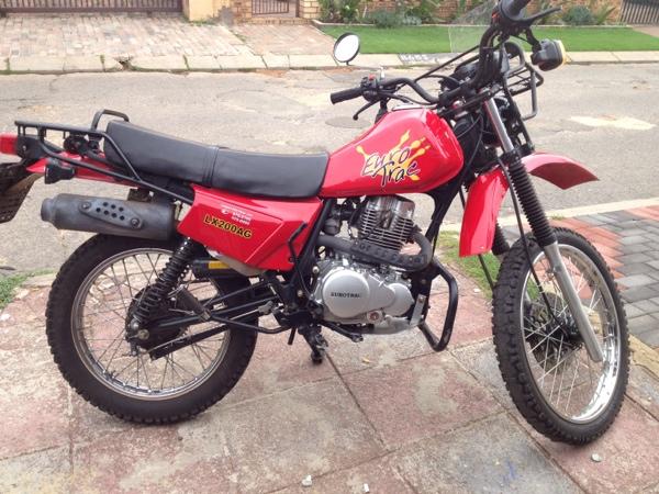 n/off road  200cc - Alberton Motorcycles