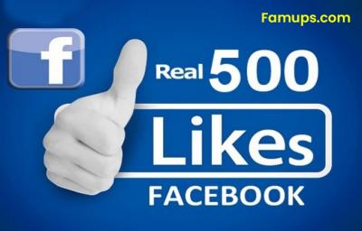 Buy 500 Facebook Likes to Boost Visibility