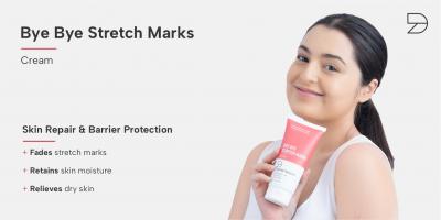 Bye Bye Stretch Marks Cream to reduce stretch marks & scars - DERMATOUCH - Ahmedabad Professional Services