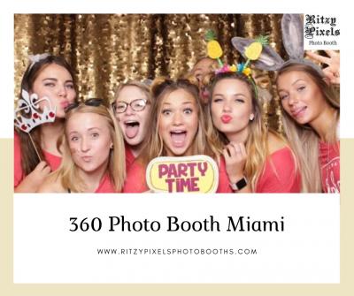 360 Photo Booth Rental Miami Florida - Miami Events, Photography