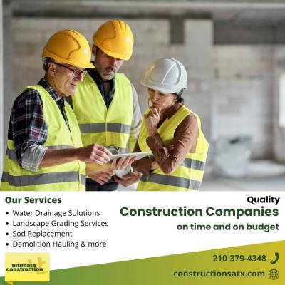 Construction Companies in San Antonio, TX
