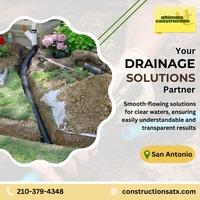 Drainage Solutions in San Antonio