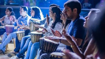Drum circle activity in Goa  - Other Events, Photography