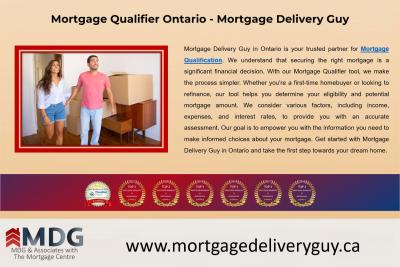 Mortgage Qualifier Ontario - Mortgage Delivery Guy - Mississauga Professional Services