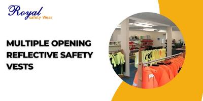Multiple Opening Reflective Safety Vests