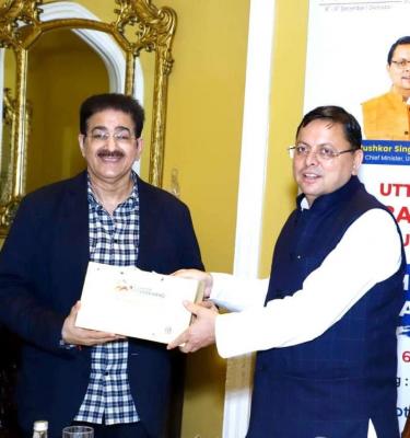 Sandeep Marwah Invited by State of Uttarakhand to Invest in Entertainment Industry