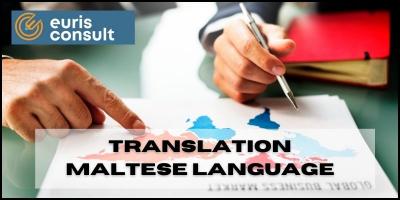 Translation Maltese Language - Euris Consult