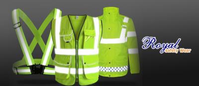 Certified Hi-Viz Reflective Safety Vest - Royal Safety Wear