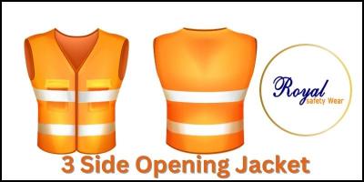 3 Side Opening Jacket | reflectivevestsindia