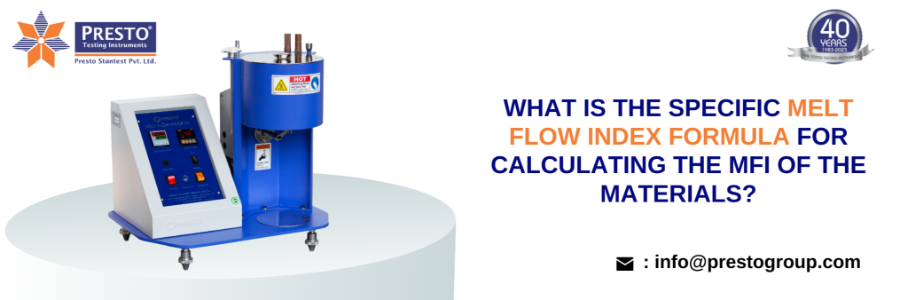  What is Specific Melt Flow Index Formula for Calculating MFI Of Materials? - Faridabad Industrial Machineries