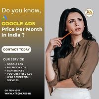 google ads price india