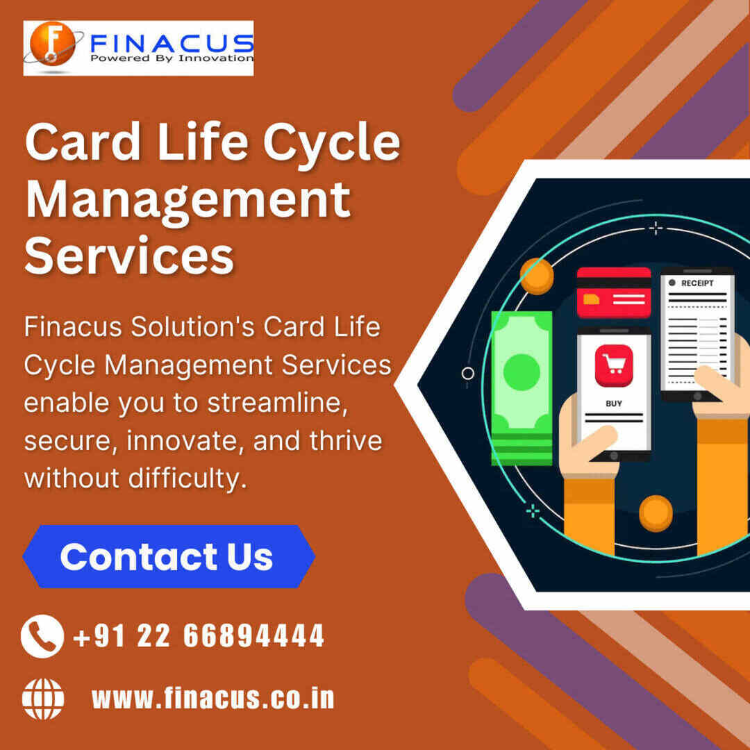 Card Life Cycle Management Services | Finacus Solutions. - Mumbai Other