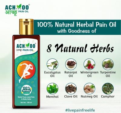 Ayurvedic Achoo pain oil for fast and longer pain relief. - Gurgaon Other