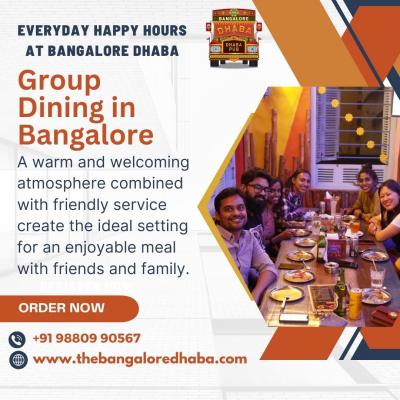 Group Dining in Kammanahalli - Bangalore Hotels, Motels, Resorts, Restaurants
