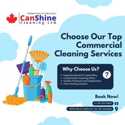 Choose Our Top Commercial Cleaning Services - Vancouver Other