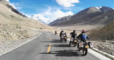 Motorbike Tour from Nepal to Tibet - Amiens Motorcycles
