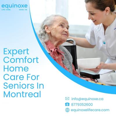 Expert Comfort Home Care For Seniors In Montreal - Equinoxe Lifecare - Quebec Health, Personal Trainer