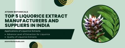 Liquorice Extract Manufacturers and Suppliers in India