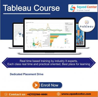 Get Advanced Tableau Certification Course in USA-Squad Center - Chicago Tutoring, Lessons
