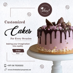 Best Customized Cakes in Dubai | The Bakery - Dubai Other
