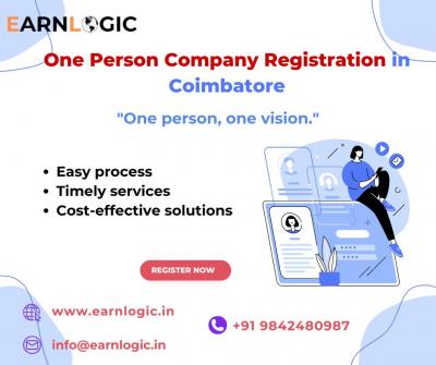 OPC Registration in Coimbatore | Start One Person Company | OPC Registration in coimbatore Online  - Coimbatore Other