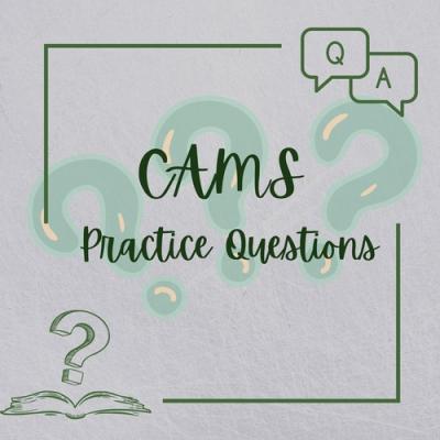 AIA Offers The CAMS Exam Questions at Nominal Price - Delhi Professional Services