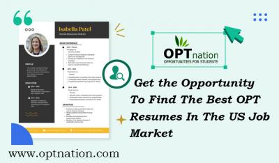 Get the Opportunity To Find The Best OPT Resumes In The US Job Market - Houston Programming, Web Design