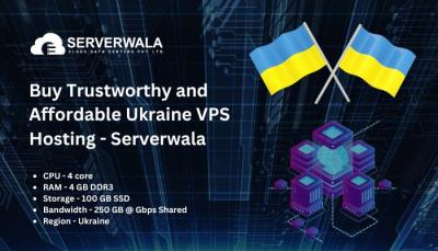 Buy Trustworthy and Affordable Ukraine VPS Hosting - Serverwala - Bacolod Hosting