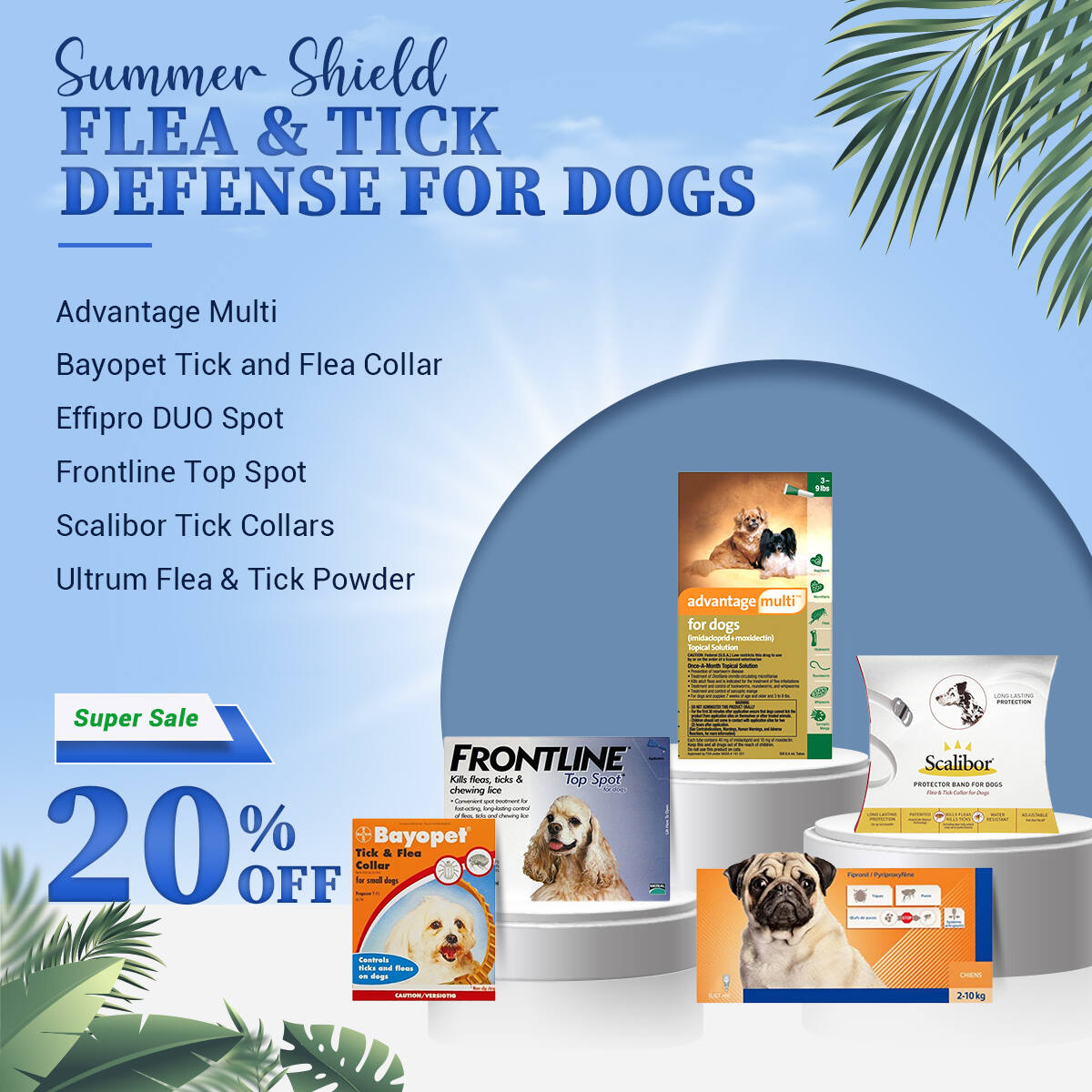 Canadavetcare : Summer Flea and Tick Sale 20 % Off | Pet Supply  - New York Animal, Pet Services