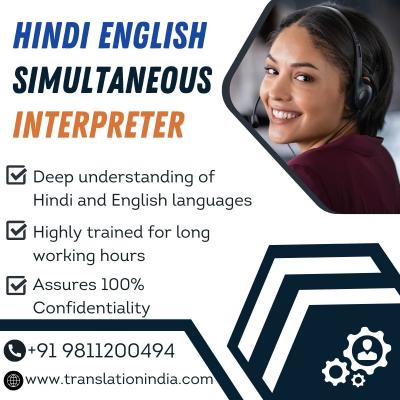 Get Simultaneous Interpretation Services with Translation India - Delhi Events, Photography