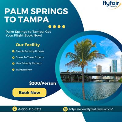Palm Springs to Tampa: Get Your Flight Book Now! - New York Other