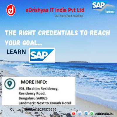 Learn SAP S/4 Hana, Light your future with SAP Global Certification…………. - Bangalore Other