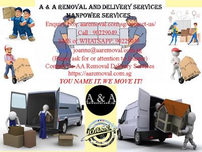We Provide Manpower Services w/Two Professional Movers. - Singapore Region Other