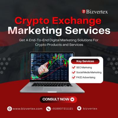 Bizvertex - A Leading Cryptocurrency Exchange Marketing Agency - New York Other